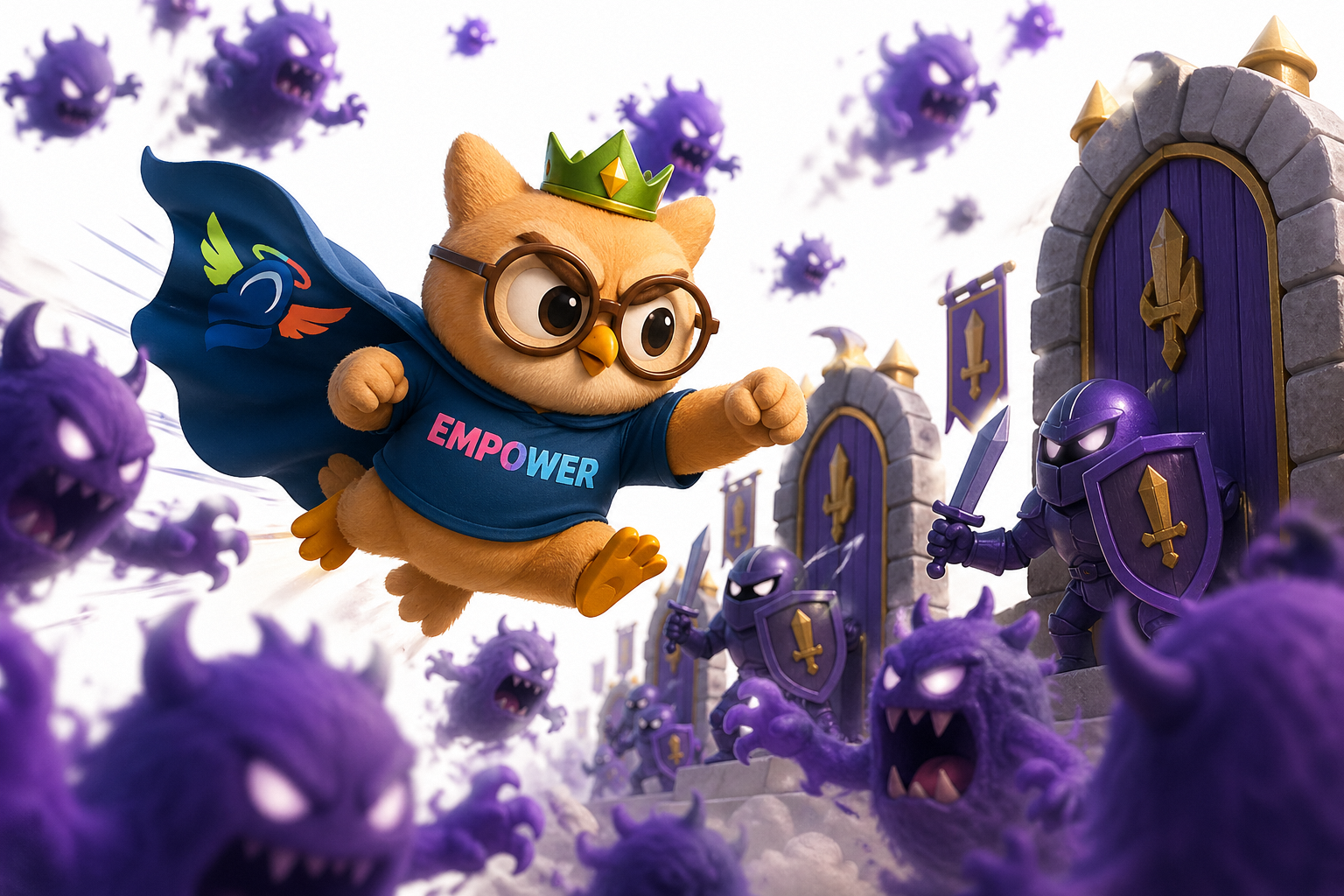 owl defending guards as part of the last guardrail